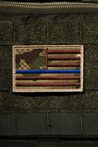 Thin Blue Line - Multicam Patch