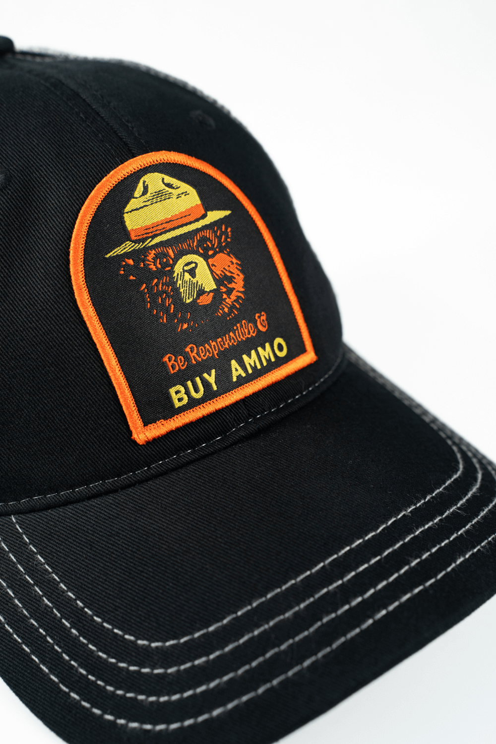 2A Bear Washed Richardson Trucker Hat