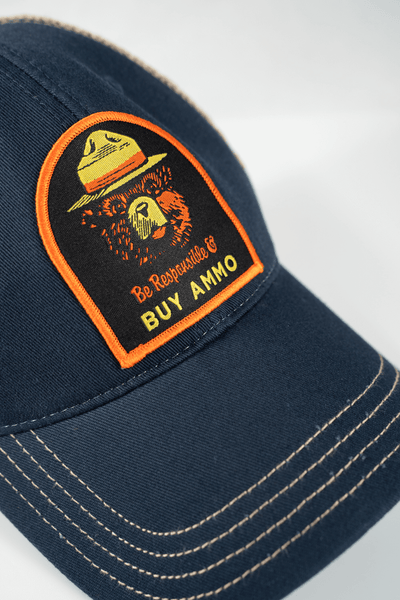 2A Bear Washed Richardson Trucker Hat