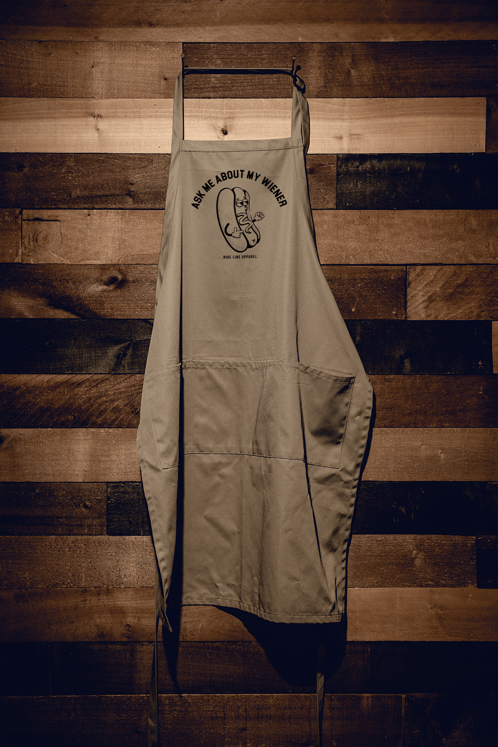 "Ask Me About My Wiener" Grill Apron