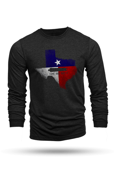 Enlisted 9 - Men's Long Sleeve - Texas Come and Take It