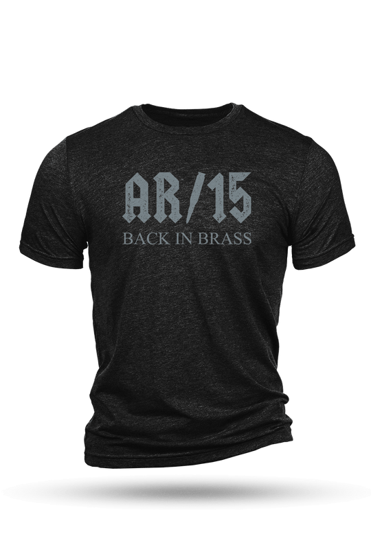 Enlisted 9 - Tri-Blend T-Shirt - Back In Brass