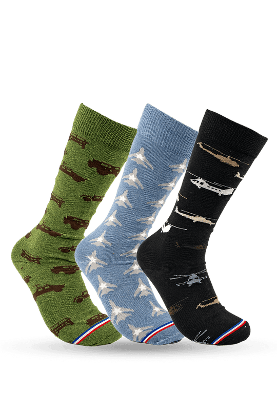 Heritage 3 - Pack Bundle Crew Sock Set