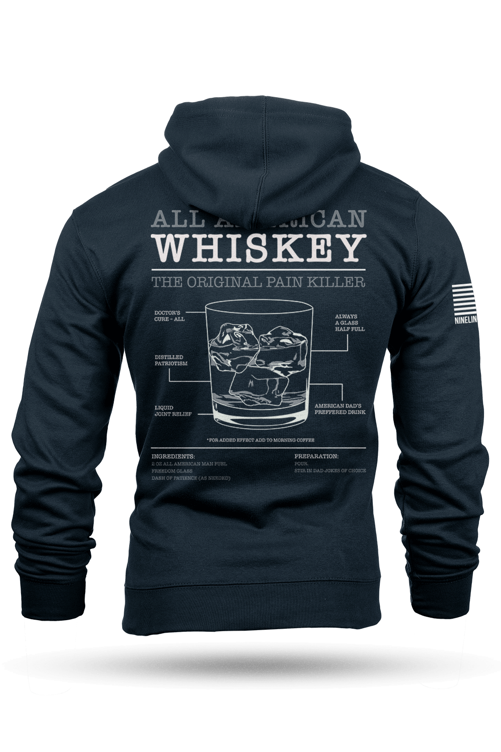 Hoodie - ALL AMERICAN WHISKEY