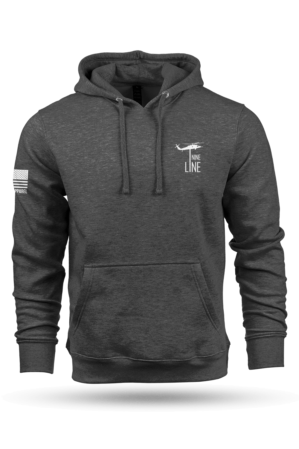 Hoodie - Because Of The Brave - Nine Line Apparel