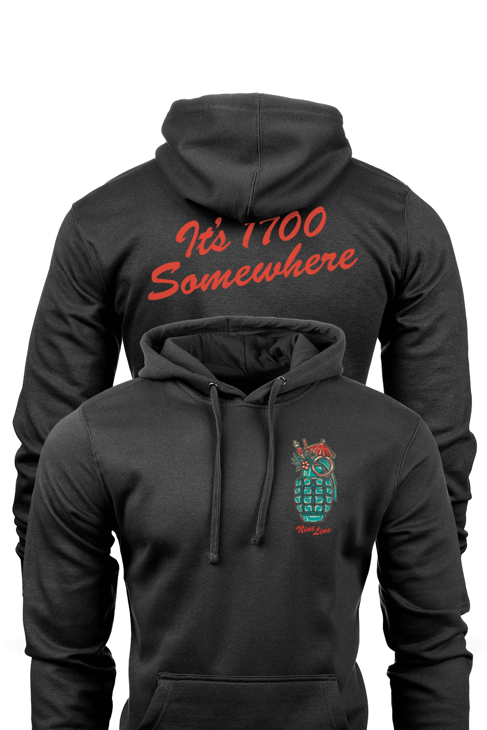 Hoodie-It's 1700 Somewhere