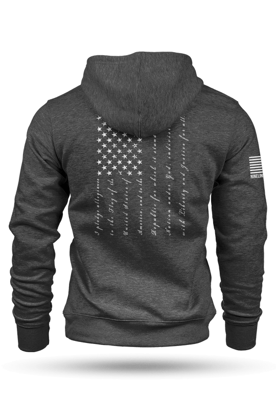 Hoodie - The Pledge - Nine Line Apparel
