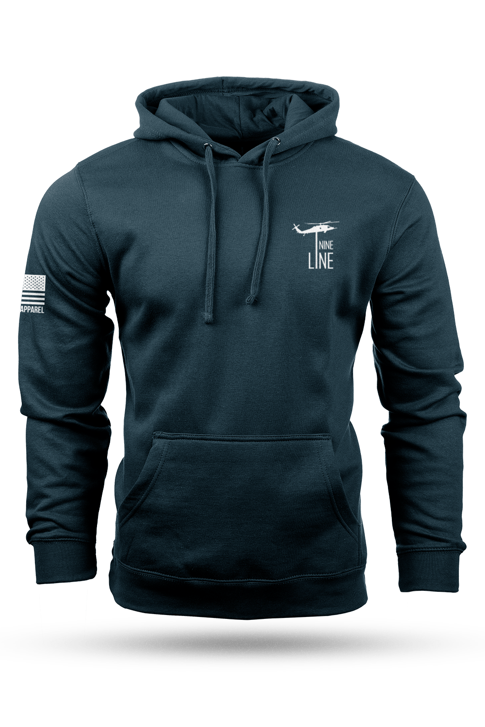 Hoodie - Thin Blue Line - Nine Line Apparel