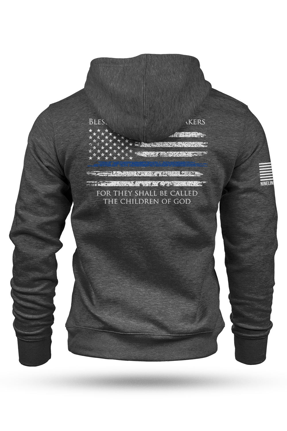 Hoodie - Thin Blue Line - Nine Line Apparel