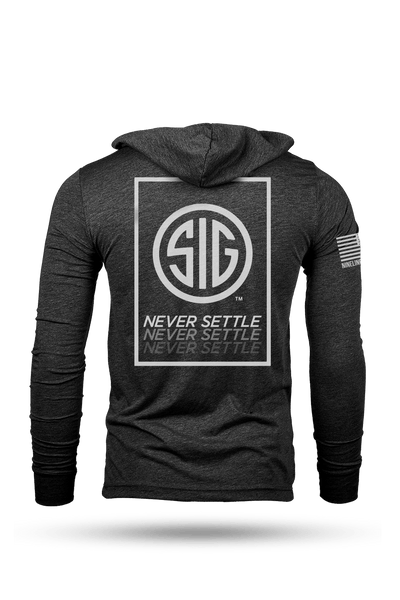 Lightweight Hoodie - Sig Sauer Never Settle