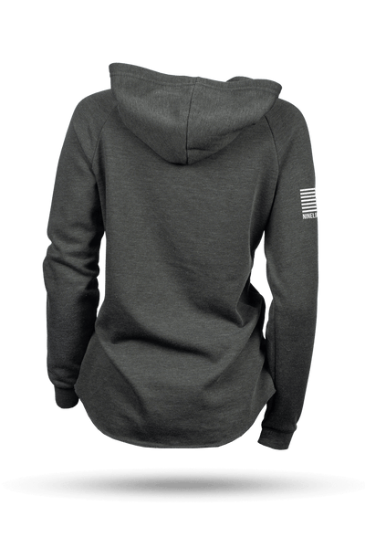 Lightweight Women's V - neck Hoodie - Basic