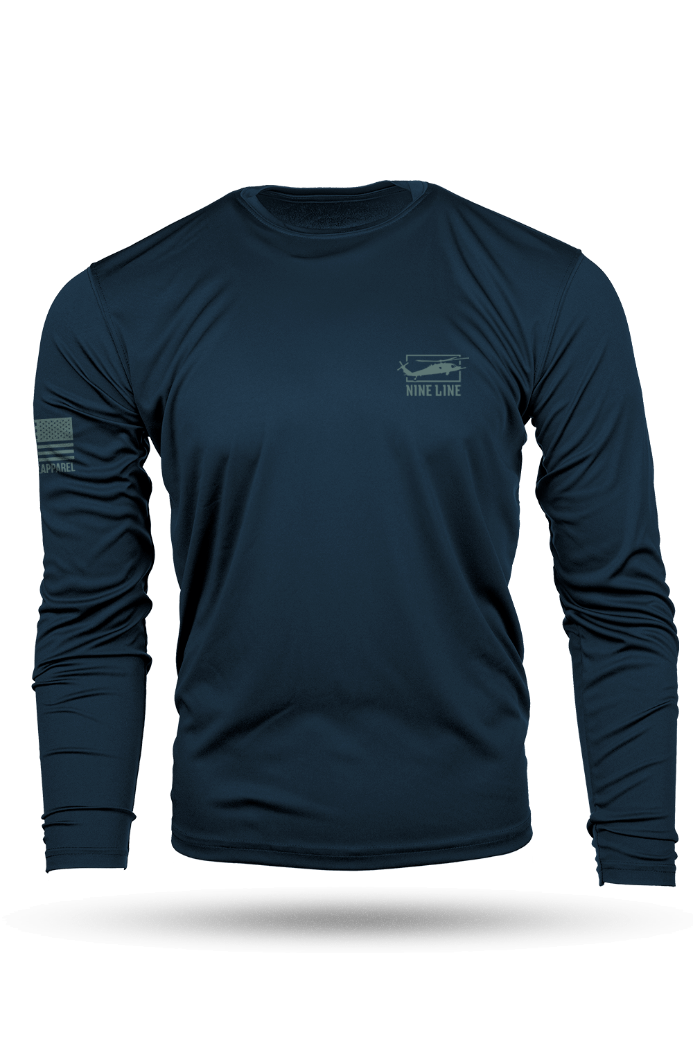 Long - Sleeve Moisture Wicking T - Shirt - Burn the Ships