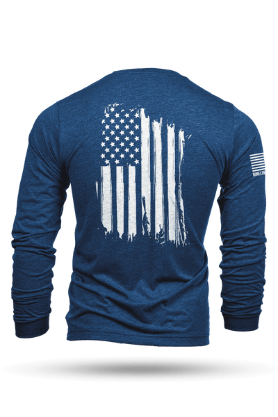 Long-Sleeve Shirt - America - Nine Line Apparel