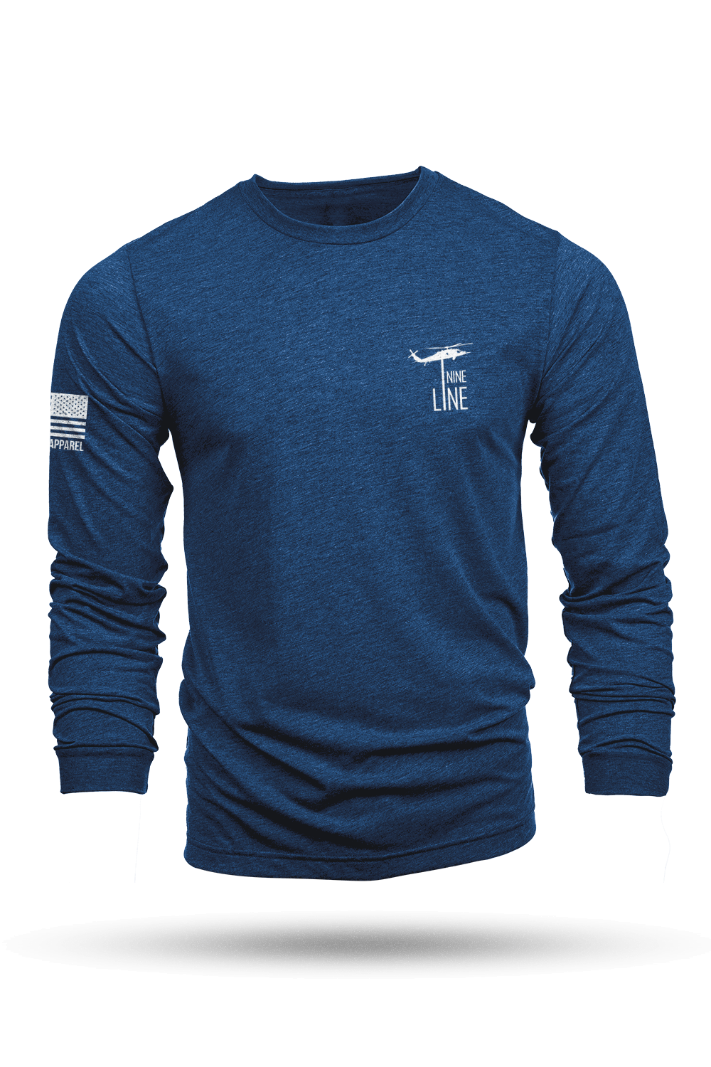 Long-Sleeve Shirt - America - Nine Line Apparel