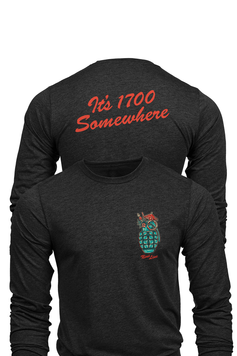 Long-Sleeve Shirt-It's 1700 Somewhere