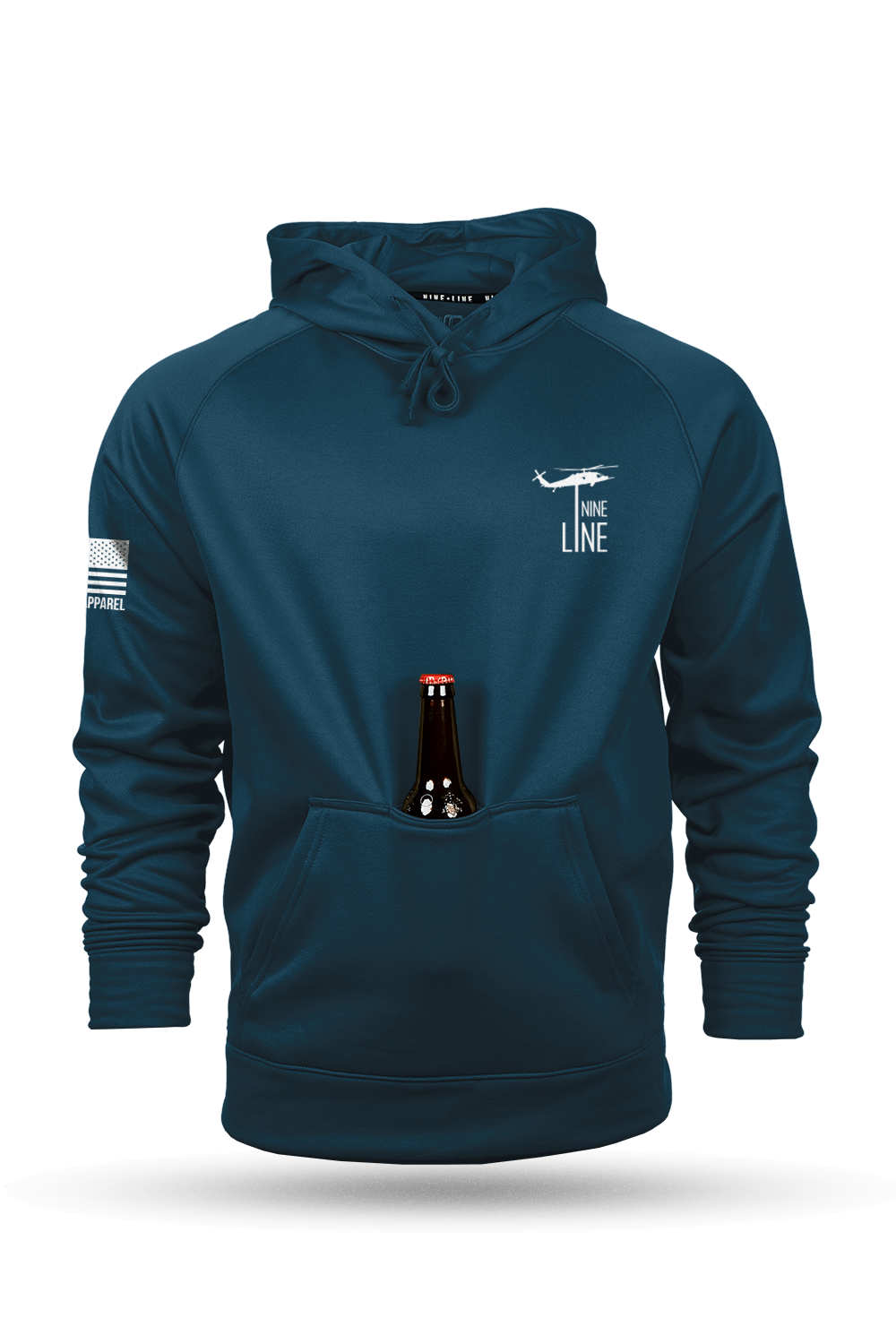 Raglan Tailgater Hoodie - ALL AMERICAN WHISKEY