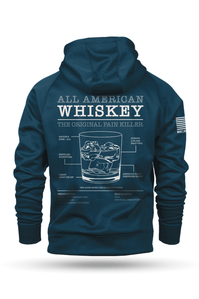 Raglan Tailgater Hoodie - ALL AMERICAN WHISKEY