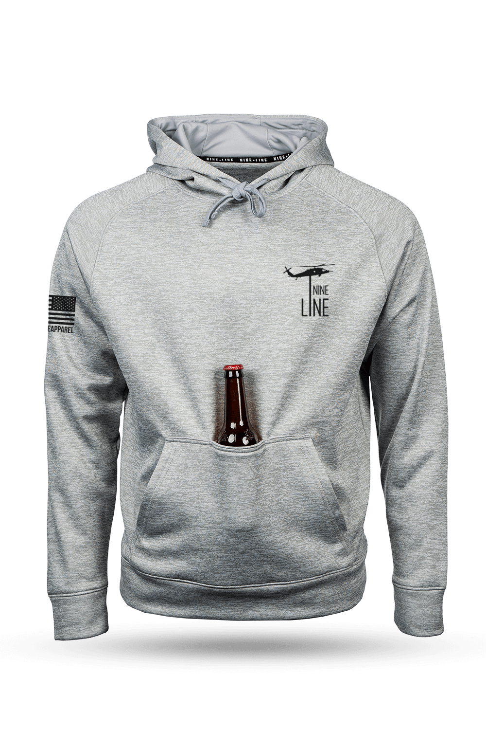 Raglan Tailgater Hoodie - DTOM - Nine Line Apparel