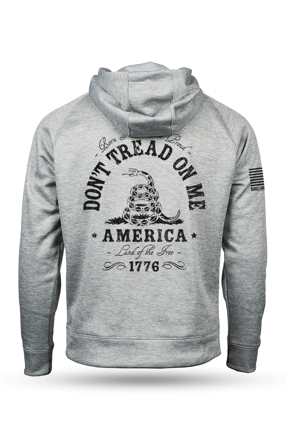 Raglan Tailgater Hoodie - DTOM - Nine Line Apparel