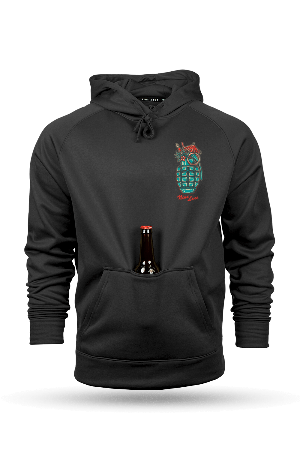 Raglan Tailgater Hoodie - It's 1700 Somewhere