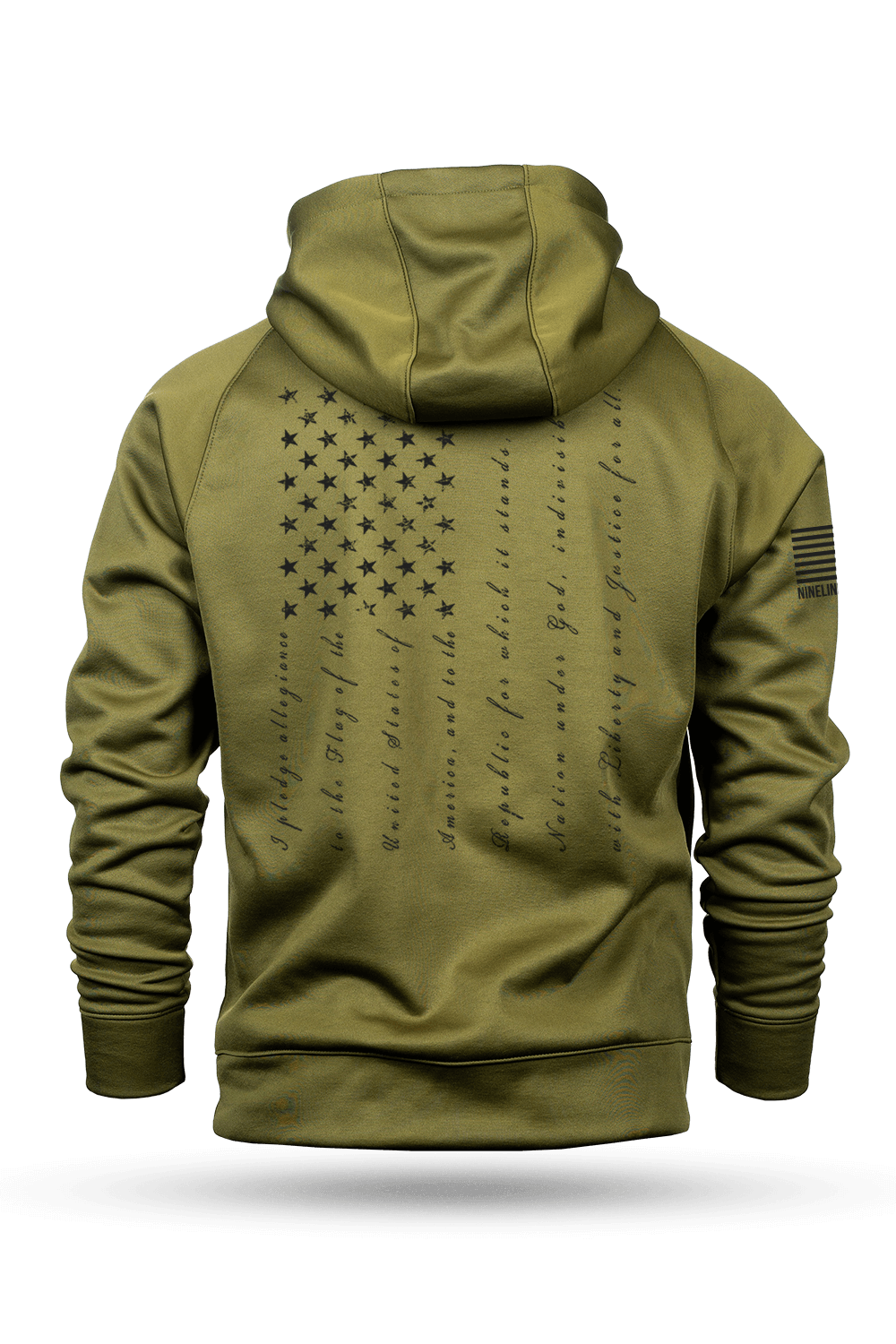 Raglan Tailgater Hoodie - Pledge - Nine Line Apparel