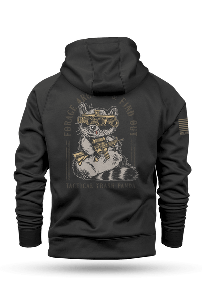 Raglan Tailgater Hoodie - Tactical Trash Panda