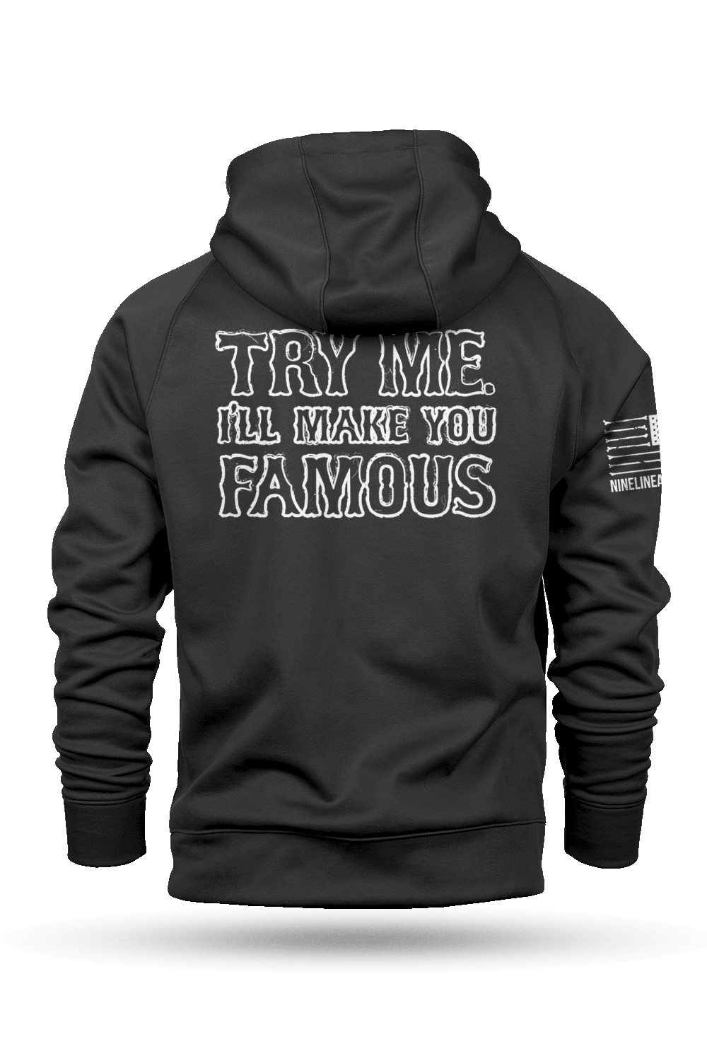 Raglan Tailgater Hoodie - Try Me | Undertaker