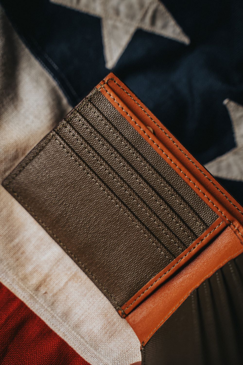 Smith &amp; Wesson Wax Canvas Bi-Fold Wallet