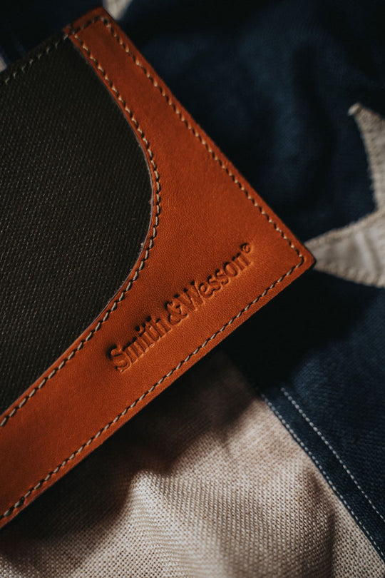 Smith &amp; Wesson Wax Canvas Bi-Fold Wallet