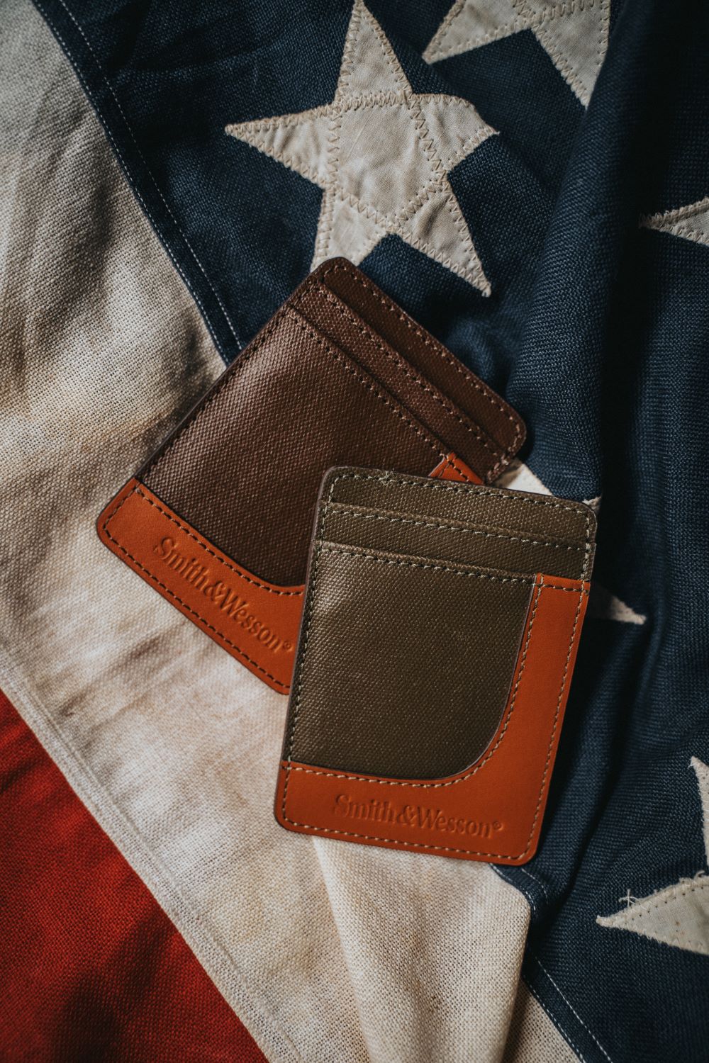 Smith &amp; Wesson Wax Canvas Wallet