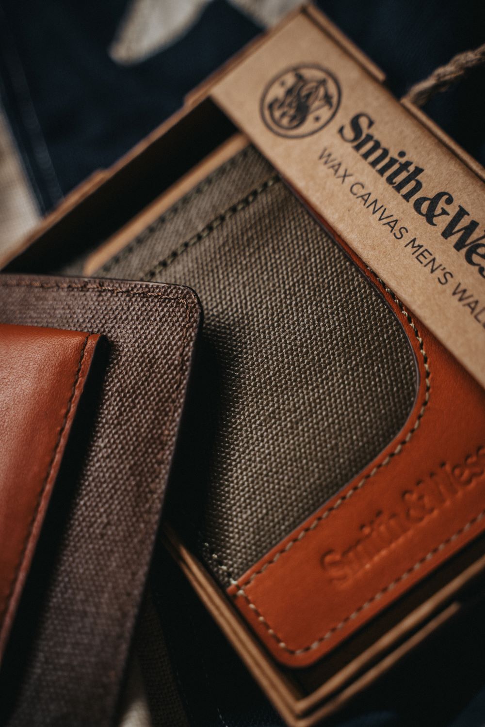 Smith &amp; Wesson Wax Canvas Wallet