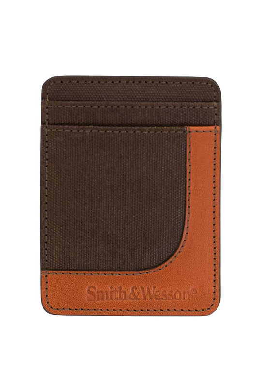 Smith &amp; Wesson Wax Canvas Wallet