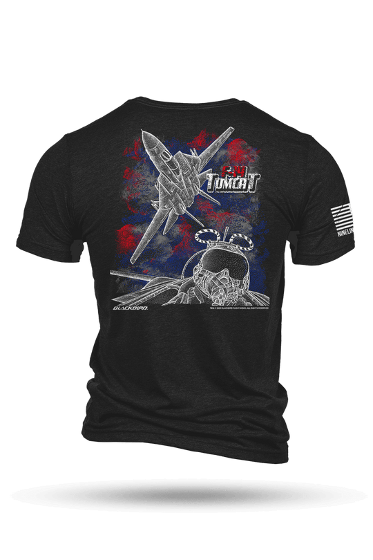 T - Shirt - Blackbird - F - 14 TOMCAT RWB 