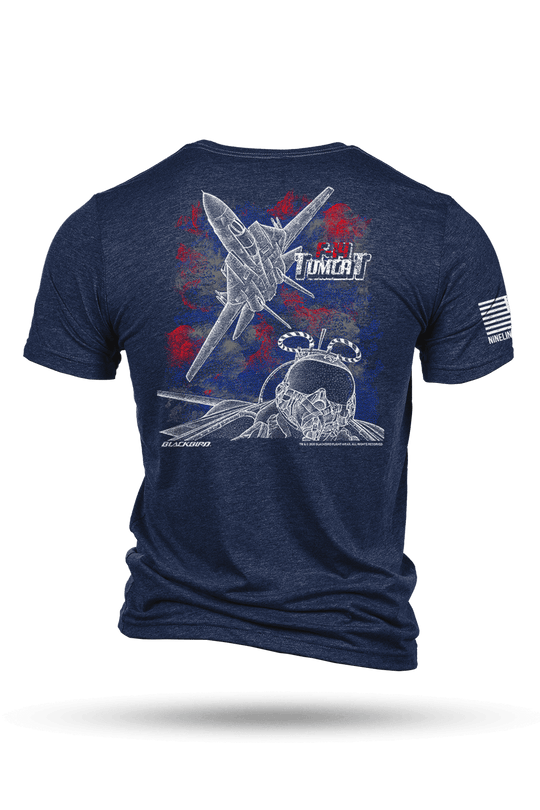 T - Shirt - Blackbird - F - 14 TOMCAT RWB 