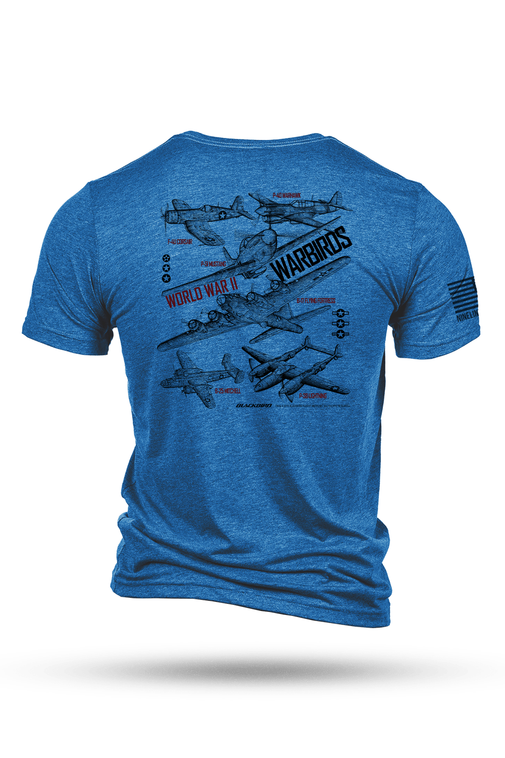 T - Shirt - Blackbird - WW2 WARBIRDS 