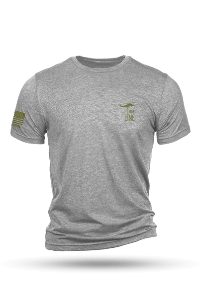 T-Shirt - Green Drop Line Logo