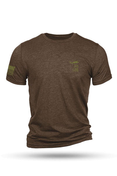 T-Shirt - Green Drop Line Logo