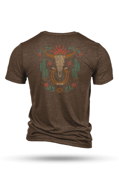 T - Shirt - Western Cow Skull