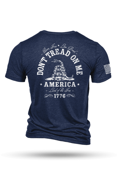 Tri-Blend T-Shirt - Don't Tread On Me - Nine Line Apparel