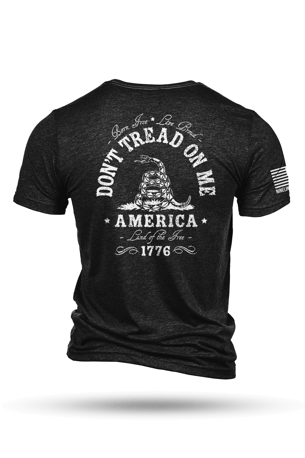 Tri-Blend T-Shirt - Don't Tread On Me - Nine Line Apparel