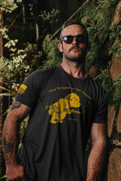 Tri-Blend T-Shirt - Pooh Bear - Nine Line Apparel