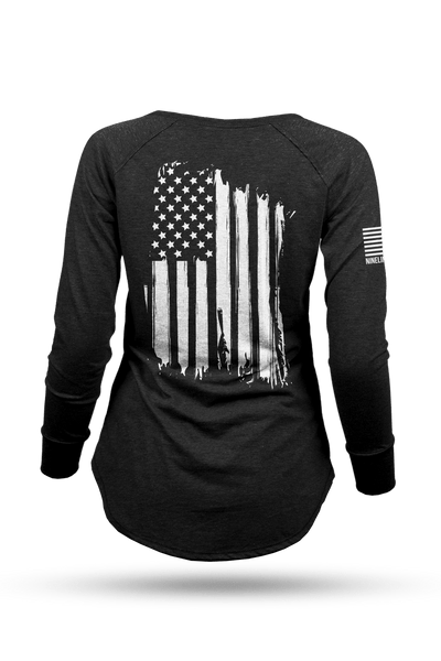 Women's Long Sleeve - America - Nine Line Apparel