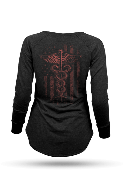 Women's Long-Sleeve Shirt - Caduceus