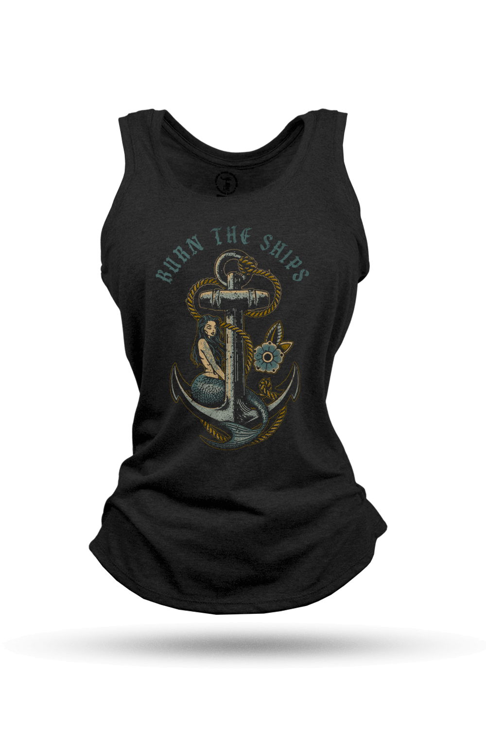 Women's Racerback Tank - Burn the Ships