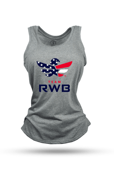 Women's Racerback Tank - Team RWB Eagle Flag