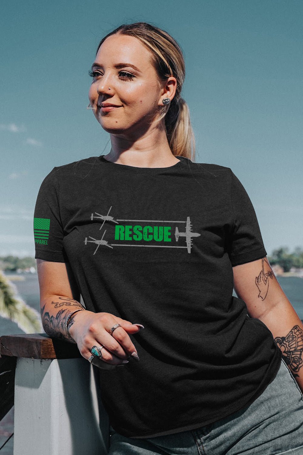 Women's T - Shirt - Combat Rescue Refueling