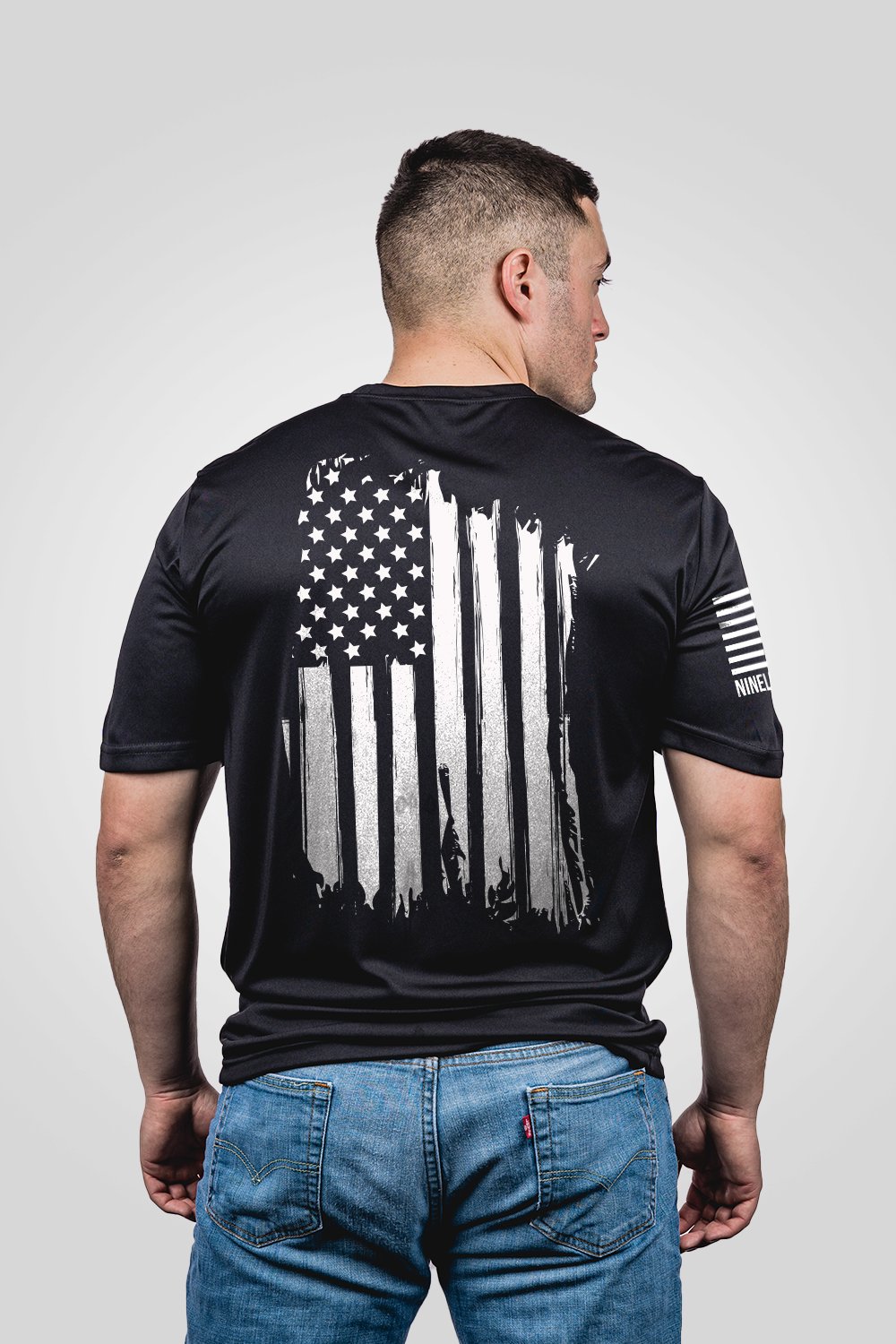 America Men's Moisture Wicking T-Shirt [LIMITED TIME DESIGN] - Development Site 2