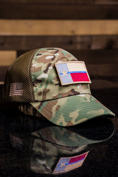 American Made Mesh Back Hat with Patch - Nine Line Apparel