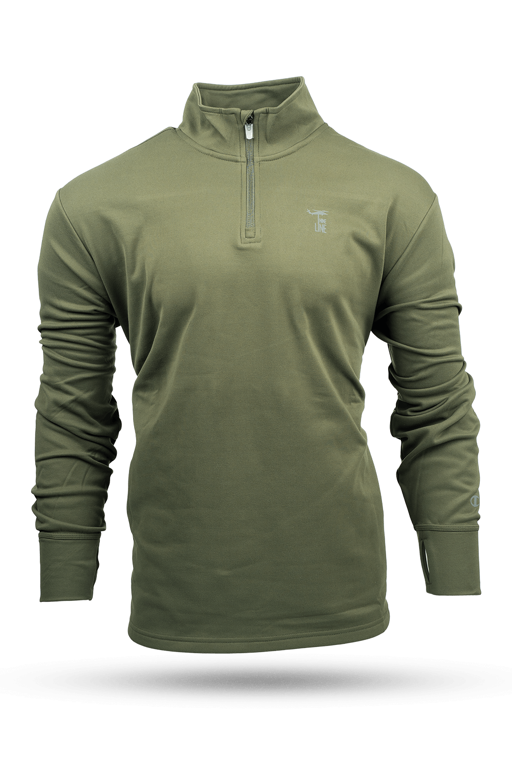 Athletic 1/4 Zip Jacket with REFLECT DROP LINE - Nine Line Apparel