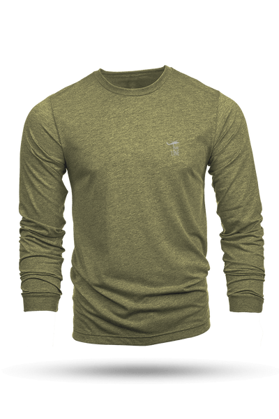 Athletic Long-Sleeve T-Shirt [Reflective Ink] - 3 Pack - Nine Line Apparel